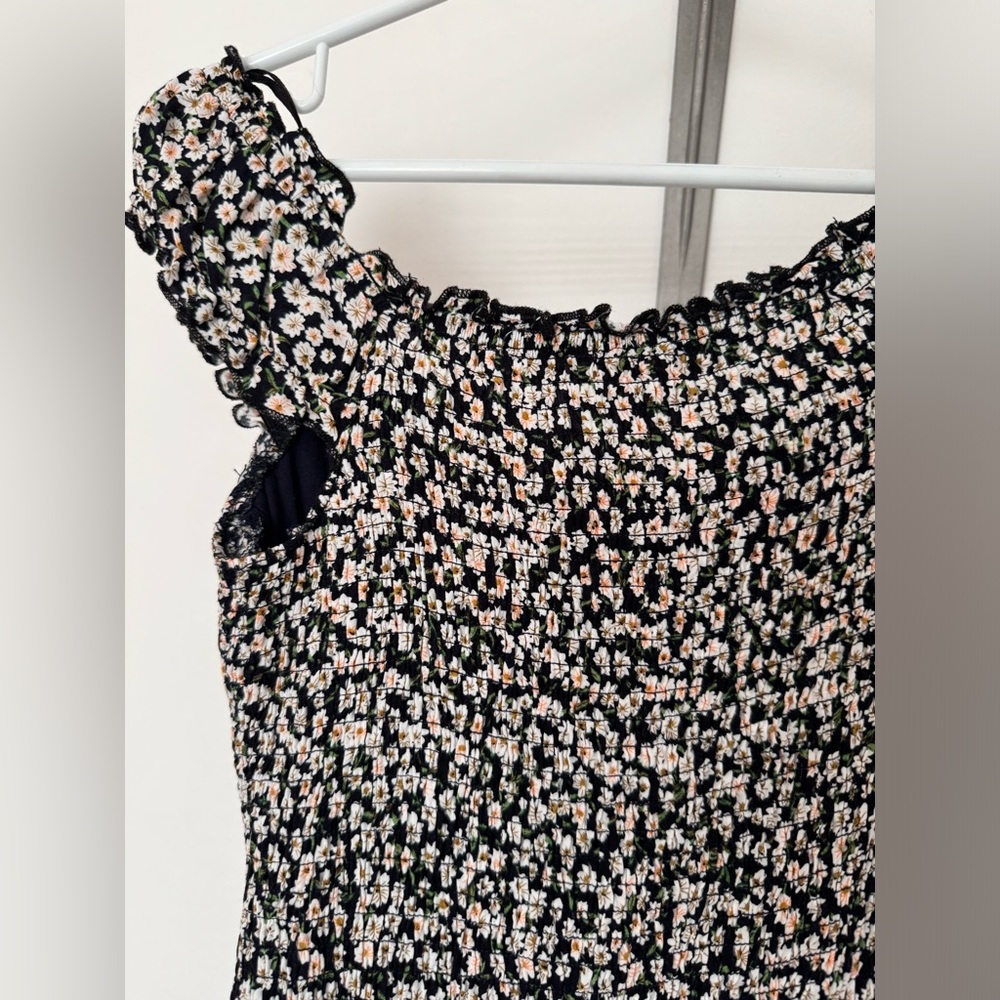 Floral off the shoulder dress